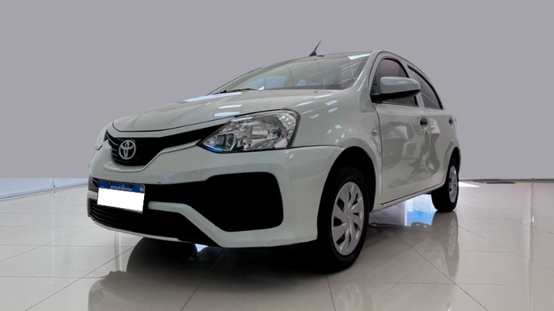 ETIOS X 1,5 6MT 5P. AÑO: 2020 KM: 122.727 COLOR: BLANCO