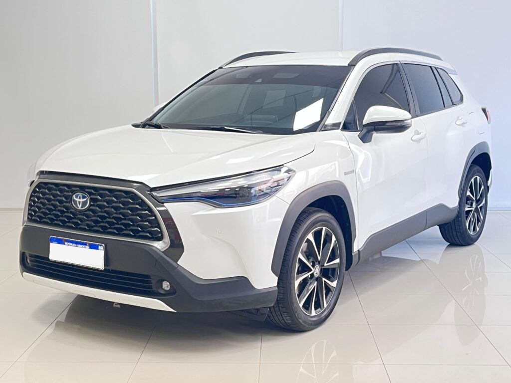 COROLLA CROSS SEG HEV 1,8 CVT  AÑO: 2022 KM:  64.958   COLOR:BLANCO PERLA